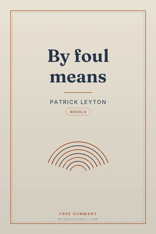 Cover of By foul means