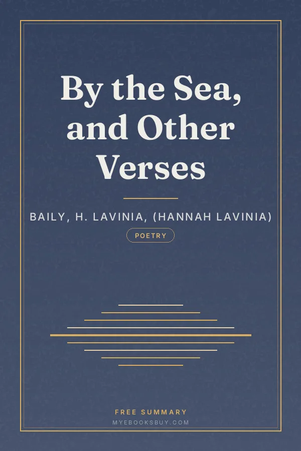 Cover of By the Sea, and Other Verses