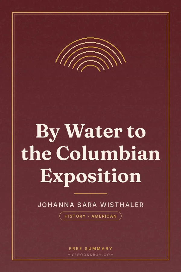 Cover of By Water to the Columbian Exposition