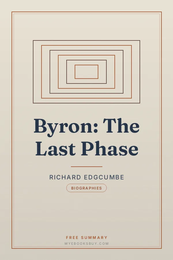 Cover of Byron: The Last Phase