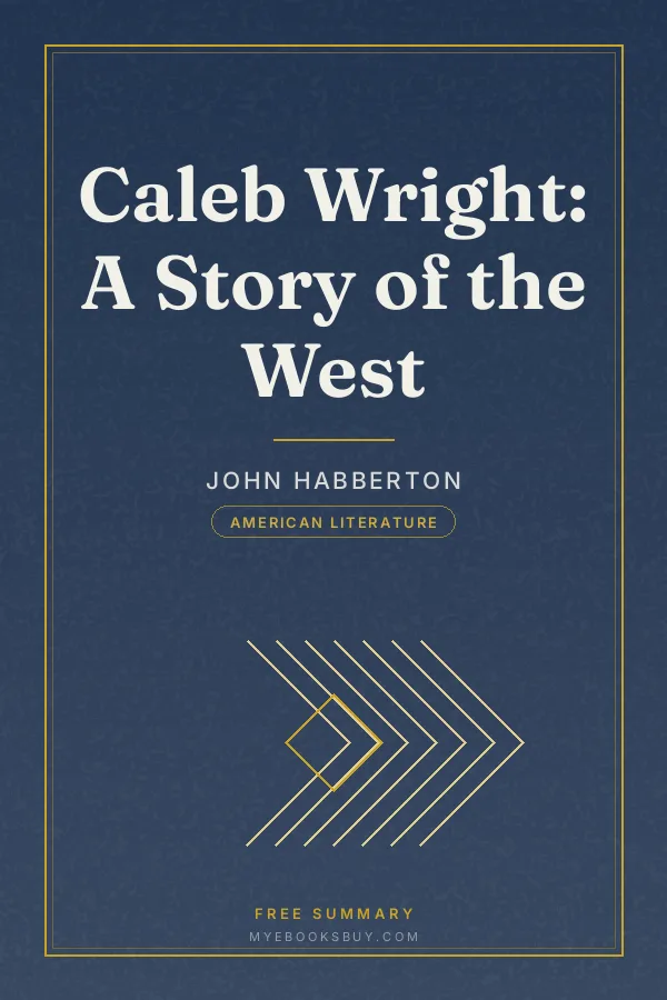 Cover of Caleb Wright: A Story of the West
