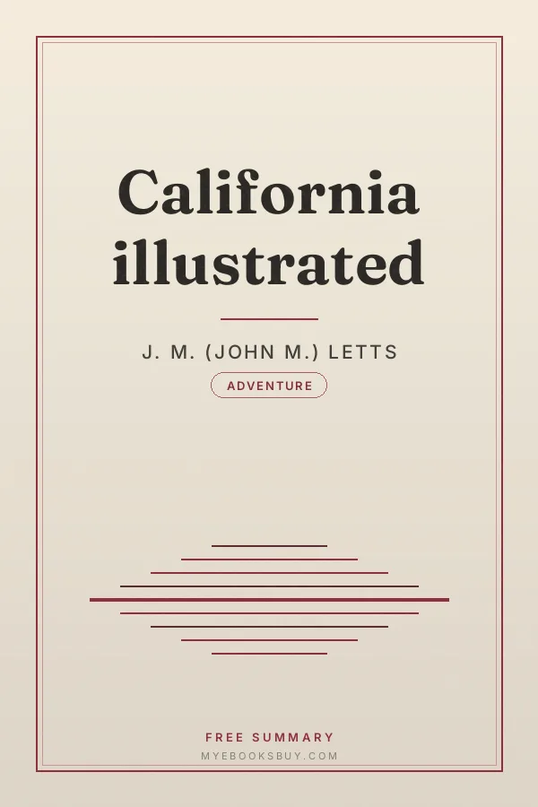 Cover of California illustrated