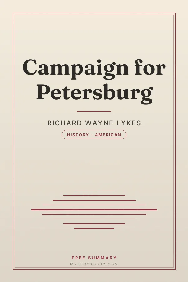Cover of Campaign for Petersburg