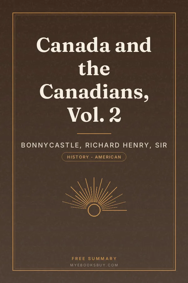 Cover of Canada and the Canadians, Vol. 2