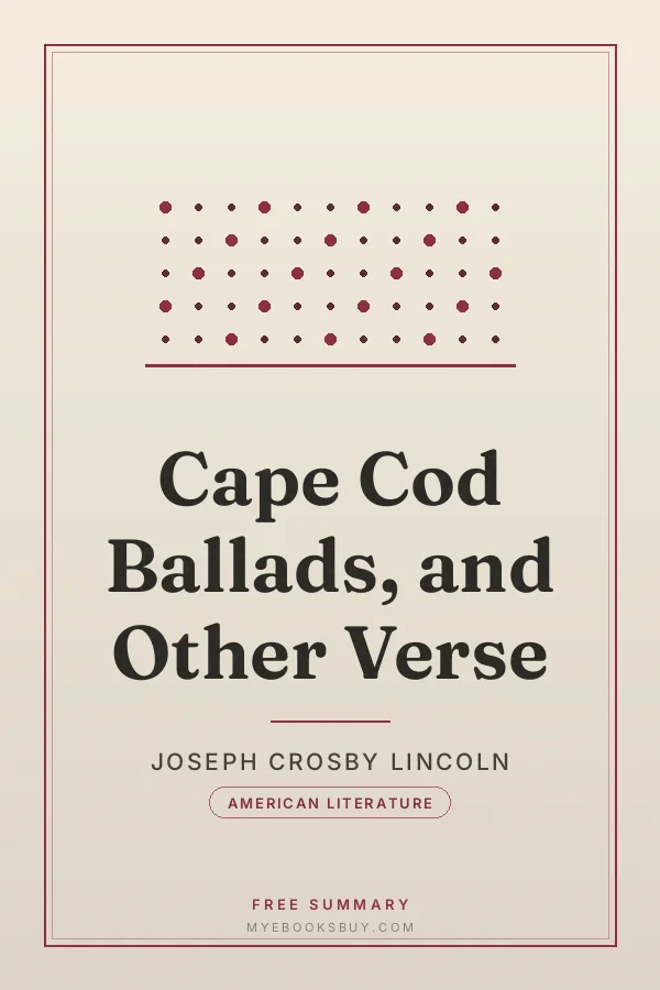 Cover of Cape Cod Ballads, and Other Verse
