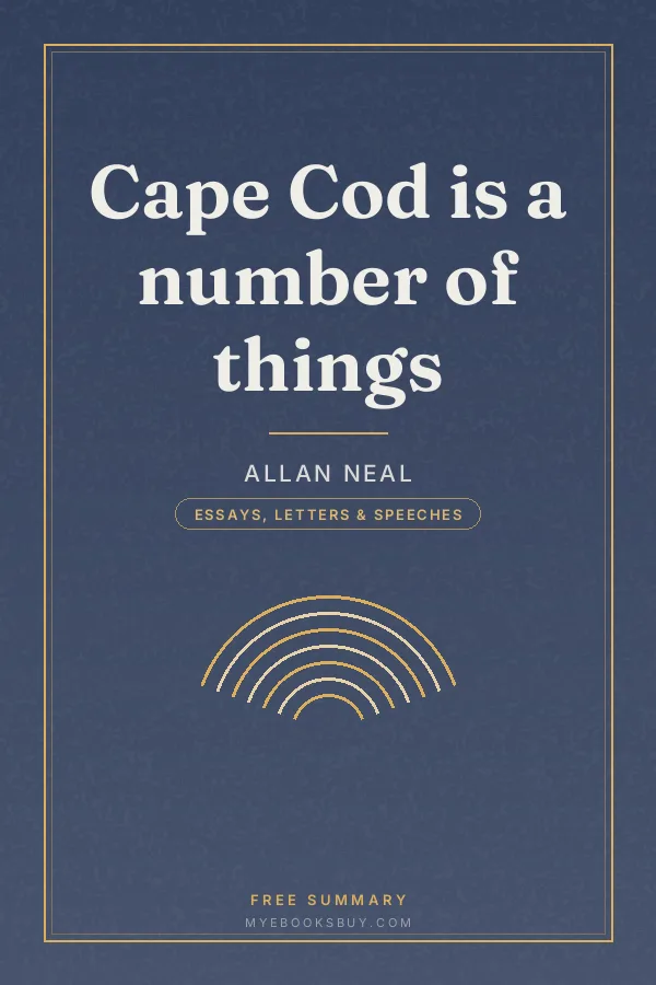 Cover of Cape Cod is a number of things