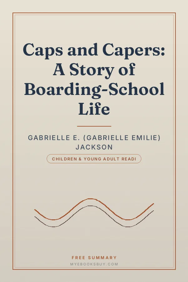 Cover of Caps and Capers: A Story of Boarding-School Life