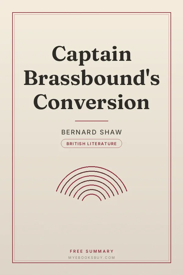 Cover of Captain Brassbound's Conversion