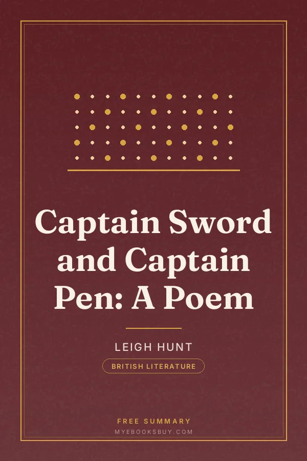 Cover of Captain Sword and Captain Pen: A Poem
