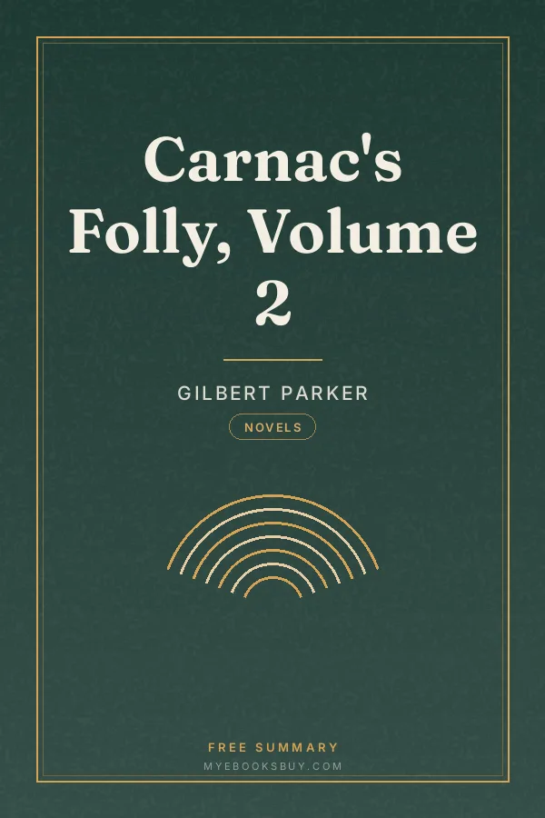 Cover of Carnac's Folly, Volume 2