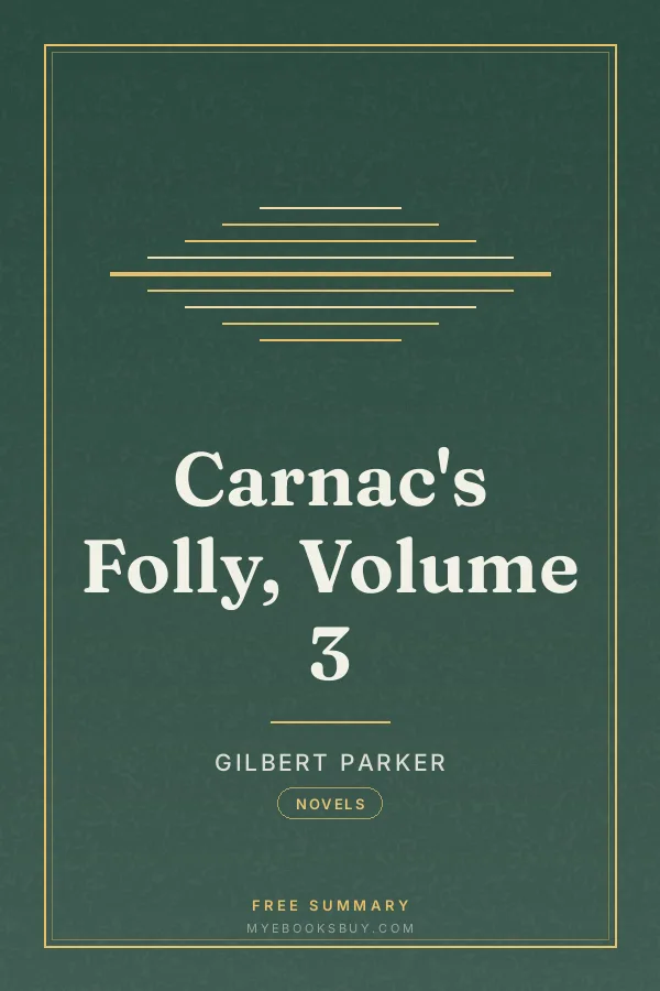 Cover of Carnac's Folly, Volume 3