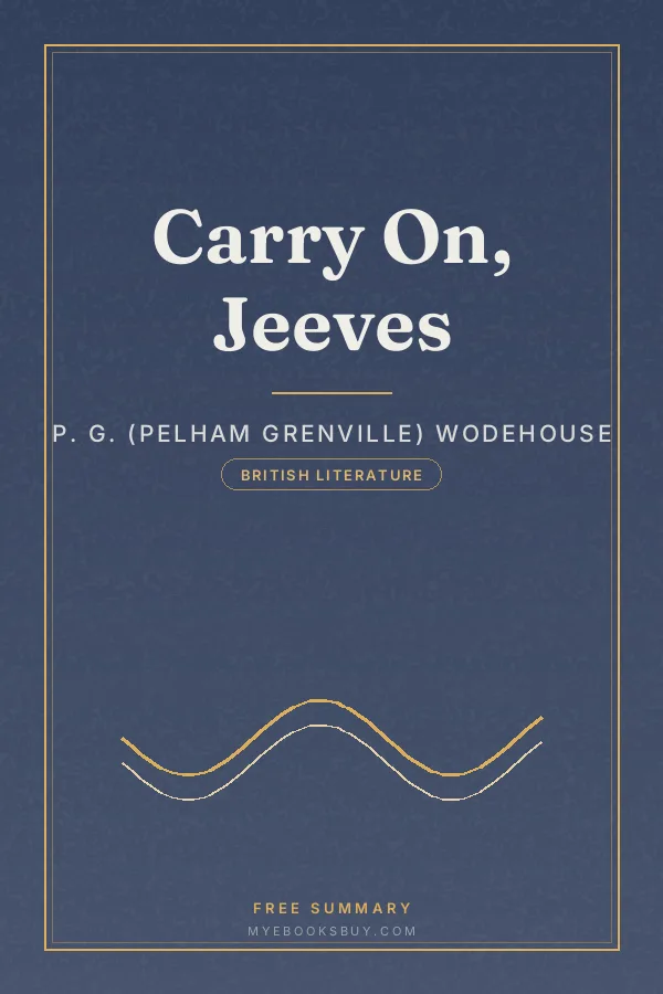 Cover of Carry On, Jeeves