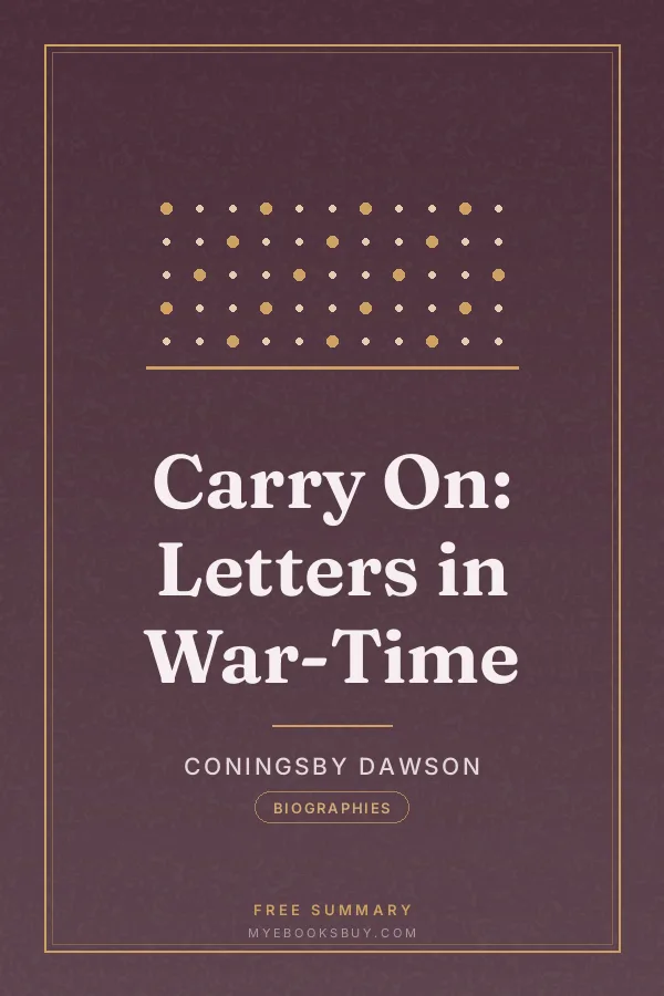 Cover of Carry On: Letters in War-Time