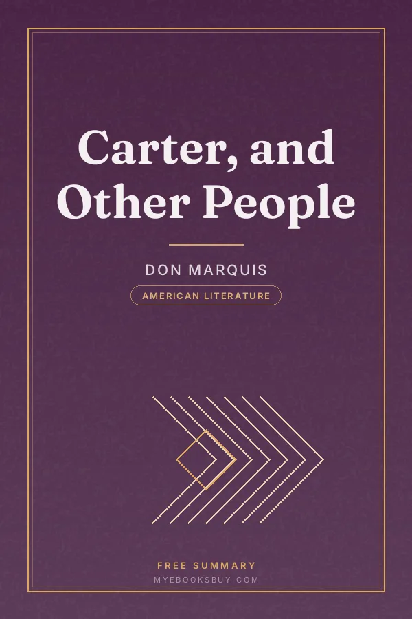 Cover of Carter, and Other People