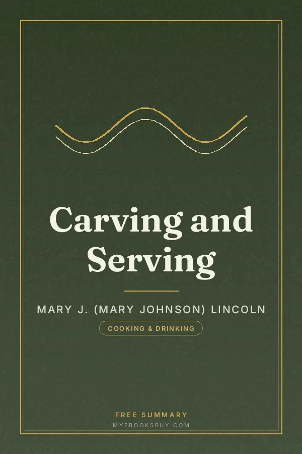 Cover of Carving and Serving