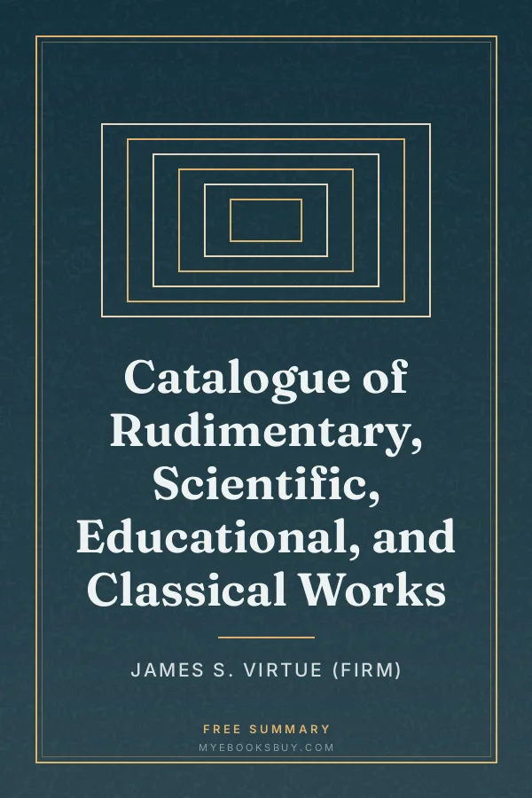 Cover of Catalogue of Rudimentary, Scientific, Educational, and Classical Works