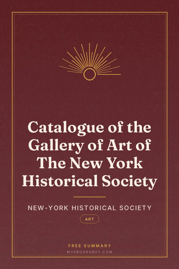 Cover of Catalogue of the Gallery of Art of The New York Historical Society