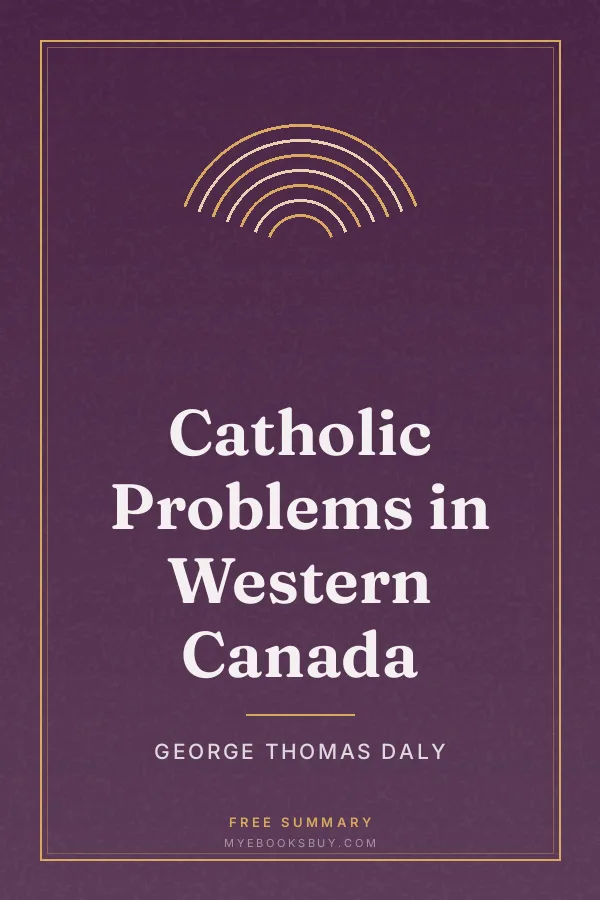 Cover of Catholic Problems in Western Canada