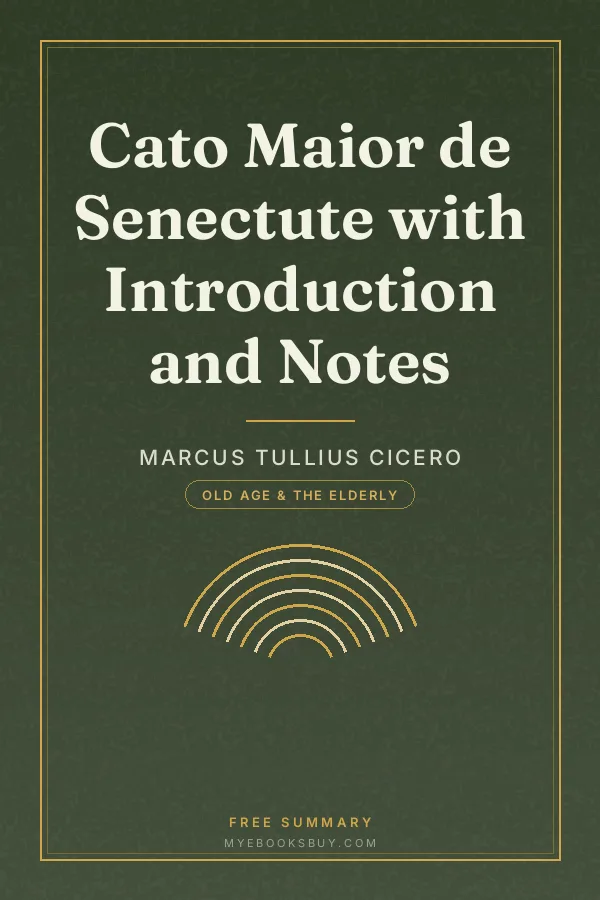 Cover of Cato Maior de Senectute with Introduction and Notes