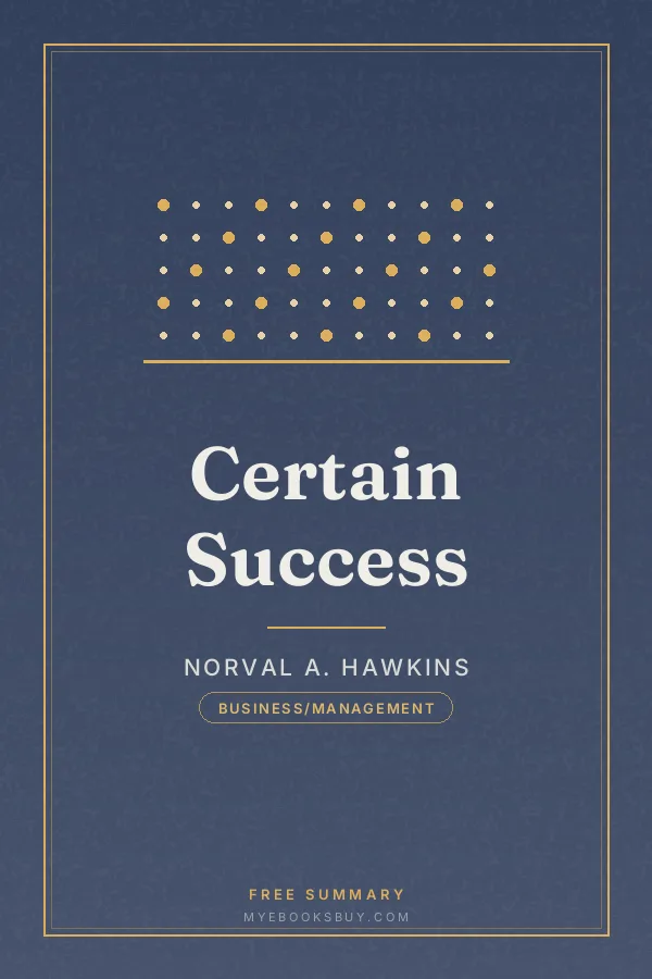 Cover of Certain Success