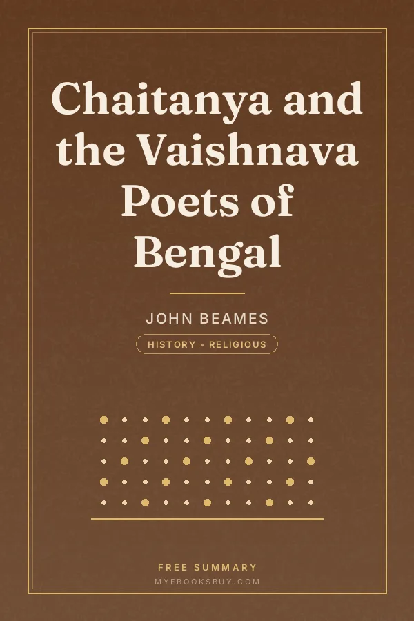 Cover of Chaitanya and the Vaishnava Poets of Bengal