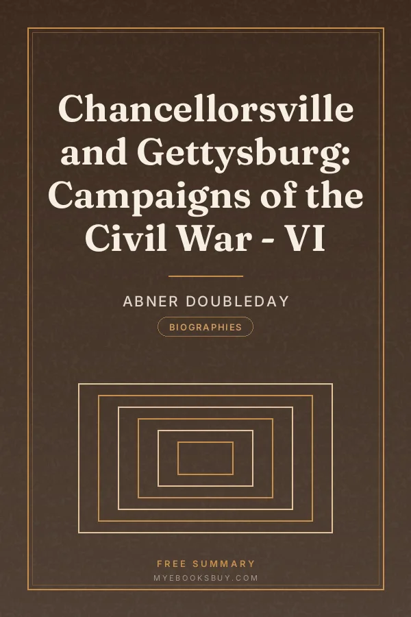 Cover of Chancellorsville and Gettysburg: Campaigns of the Civil War - VI
