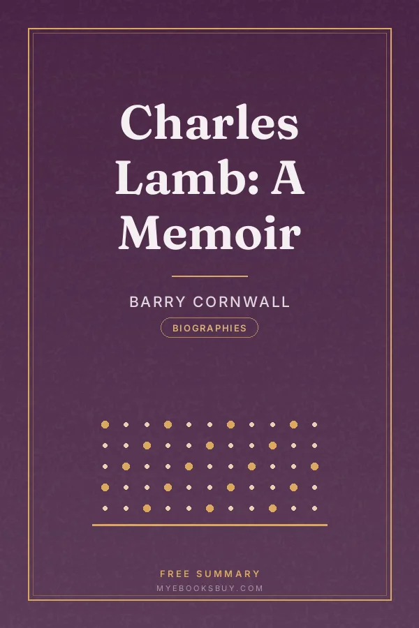 Cover of Charles Lamb: A Memoir