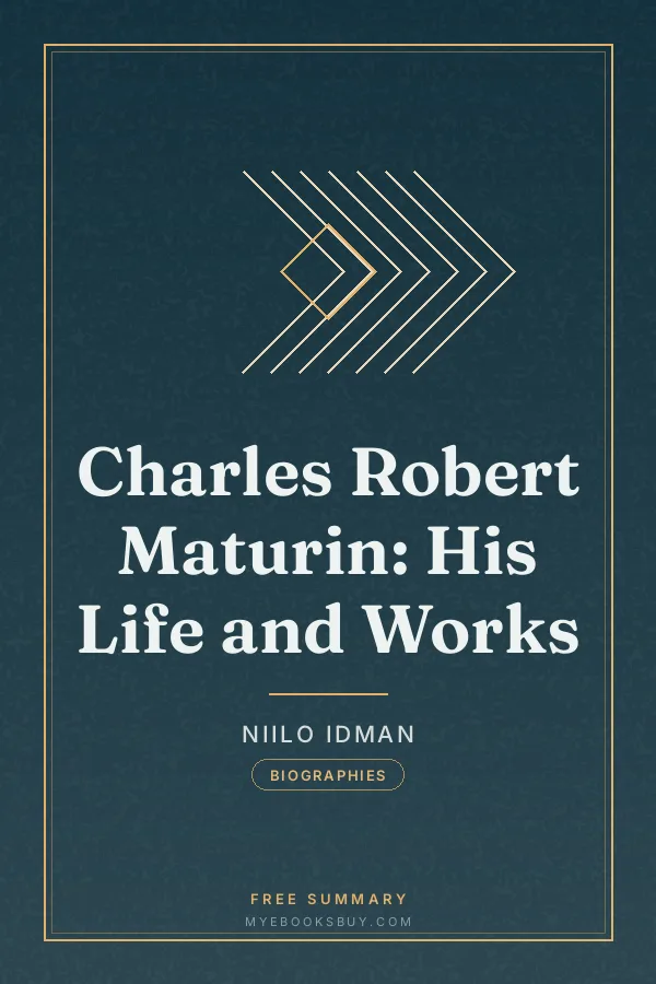 Cover of Charles Robert Maturin: His Life and Works