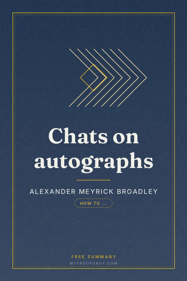 Cover of Chats on autographs
