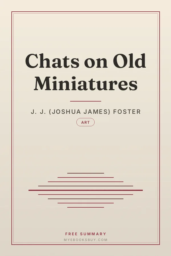 Cover of Chats on Old Miniatures