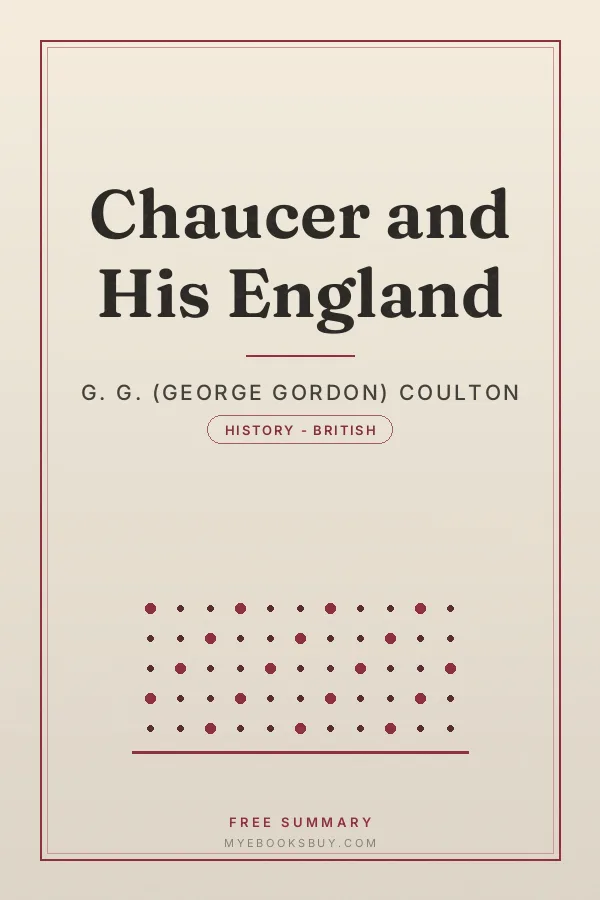 Cover of Chaucer and His England