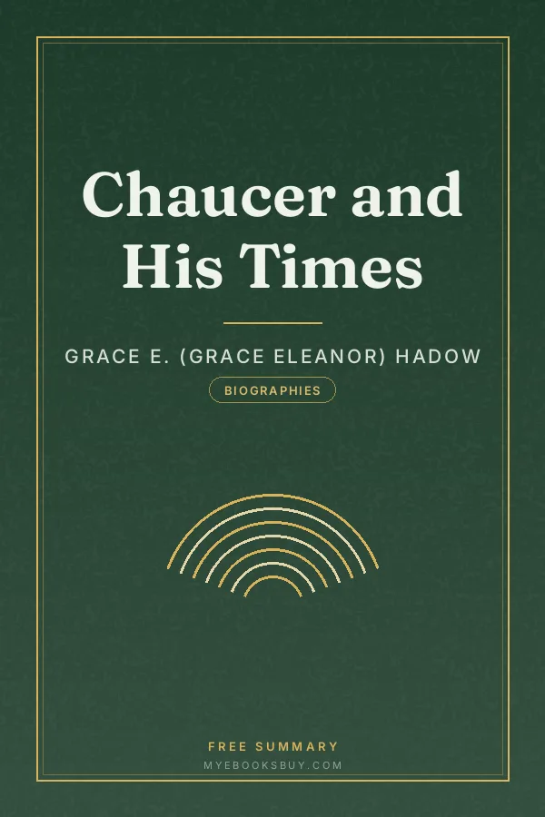 Cover of Chaucer and His Times