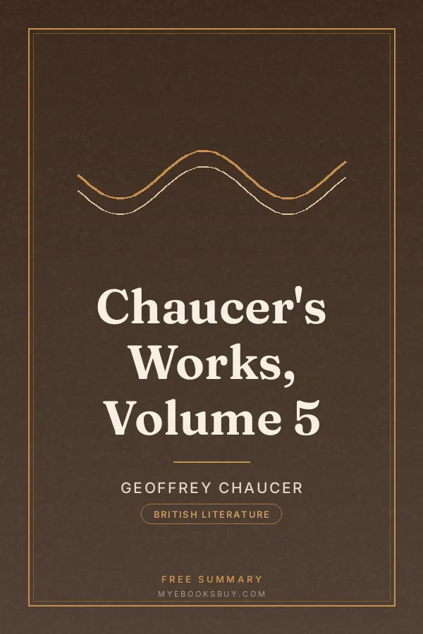 Cover of Chaucer's Works, Volume 5