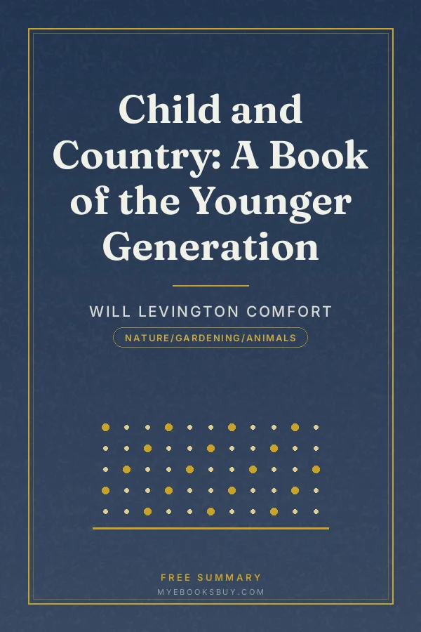 Cover of Child and Country: A Book of the Younger Generation