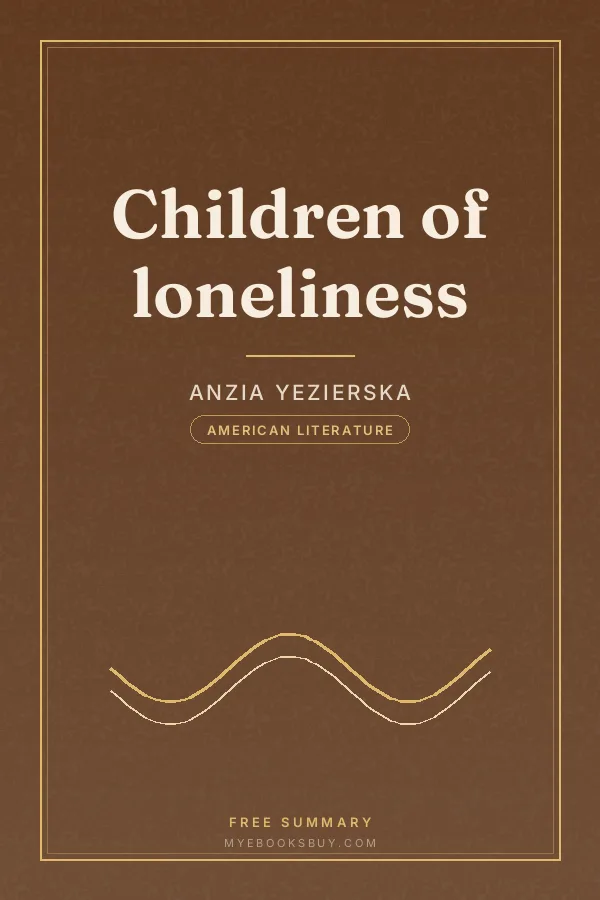 Cover of Children of loneliness