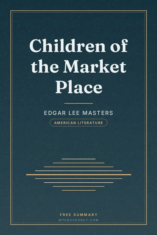 Cover of Children of the Market Place