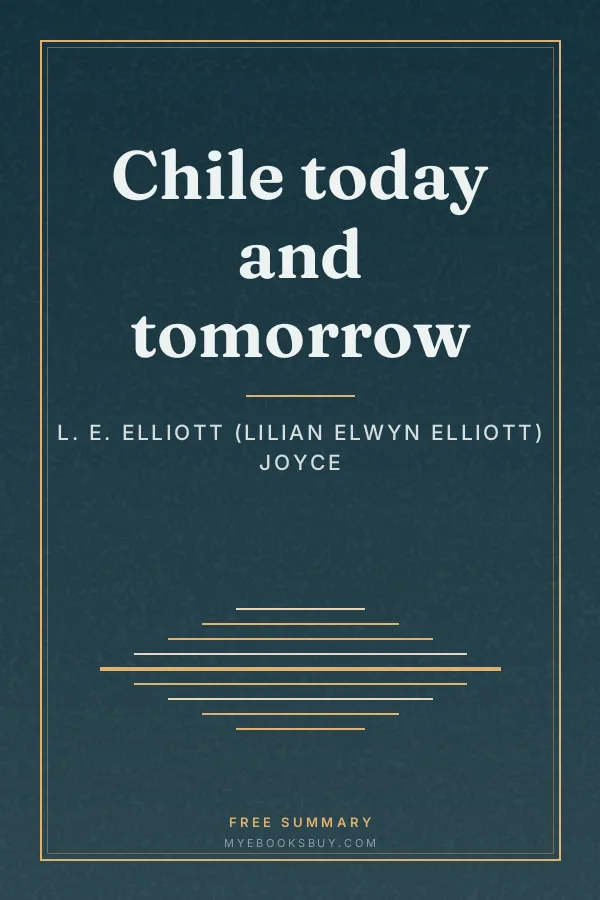 Cover of Chile today and tomorrow