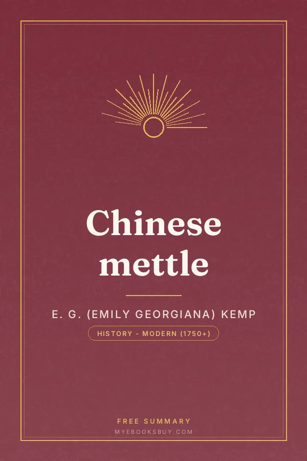 Cover of Chinese mettle