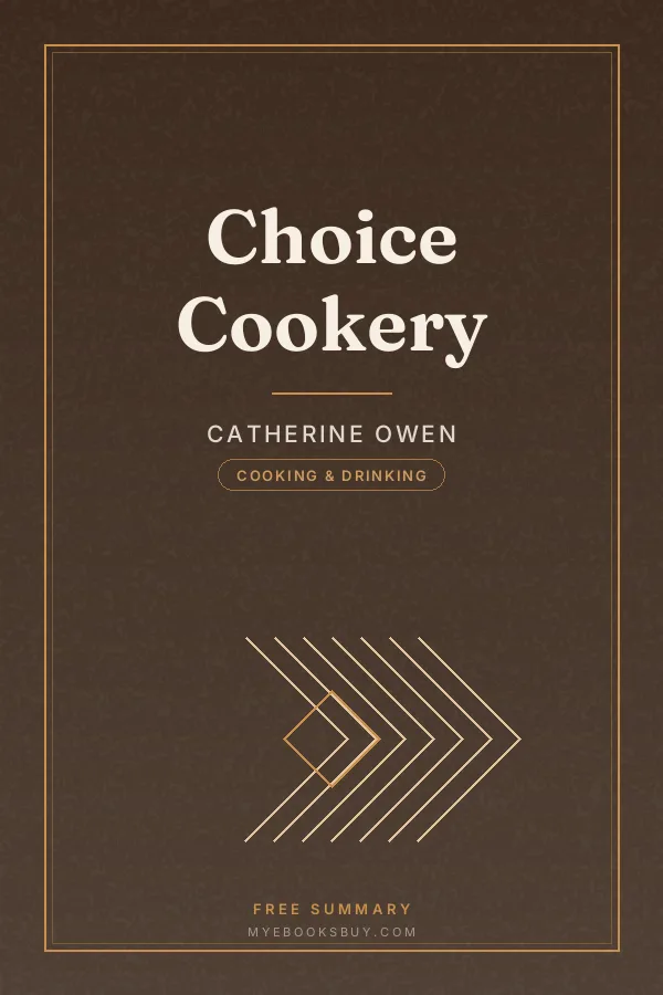Cover of Choice Cookery