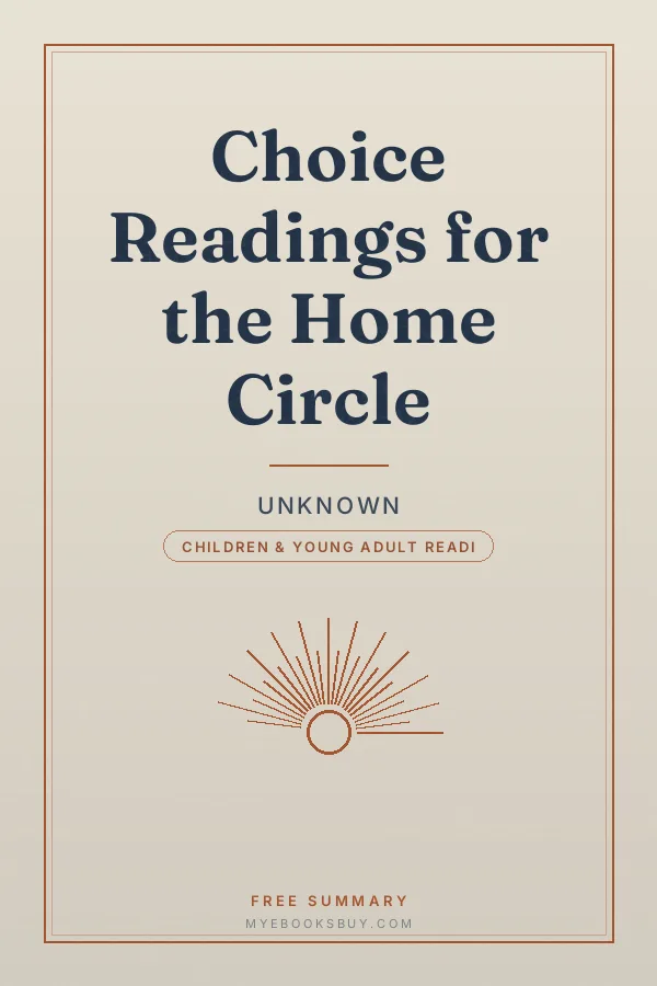 Cover of Choice Readings for the Home Circle
