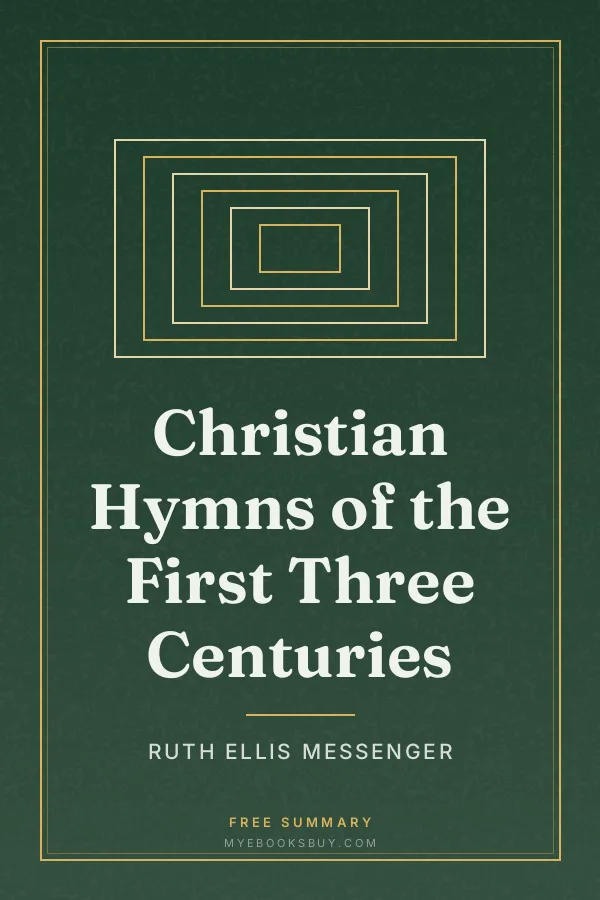 Cover of Christian Hymns of the First Three Centuries