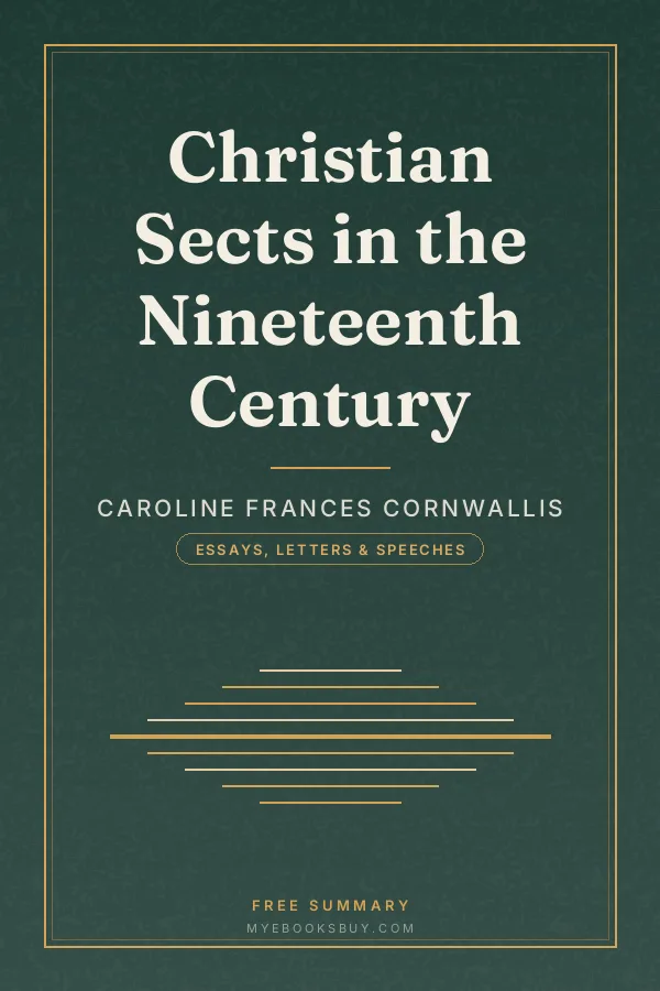 Cover of Christian Sects in the Nineteenth Century