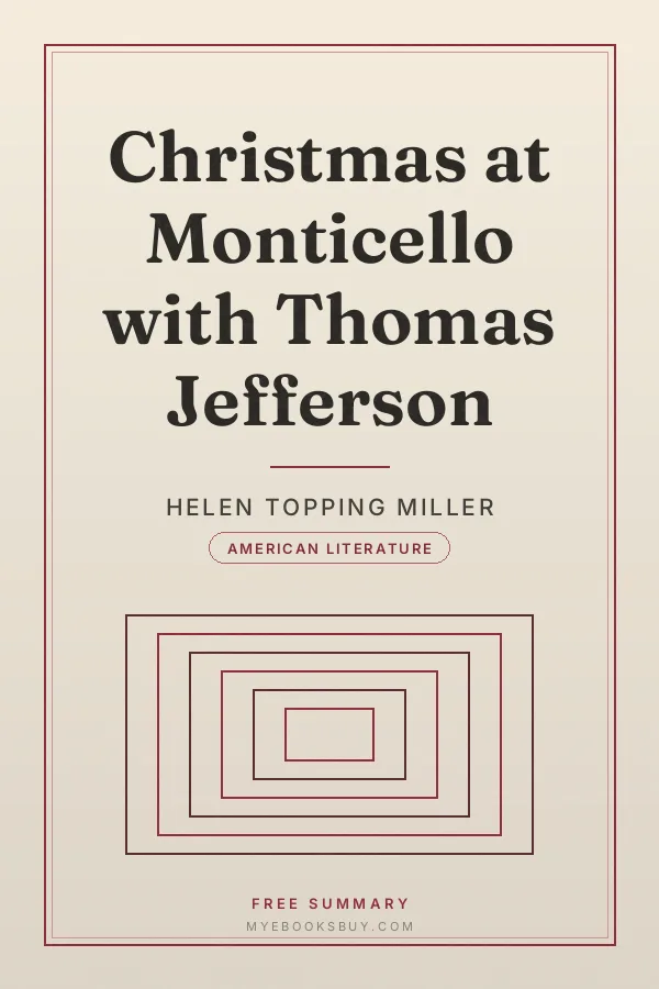 Cover of Christmas at Monticello with Thomas Jefferson