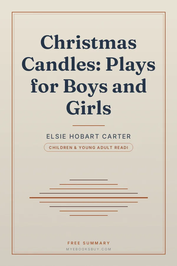 Cover of Christmas Candles: Plays for Boys and Girls