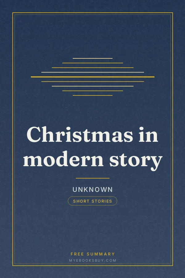 Cover of Christmas in modern story