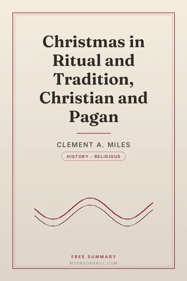 Cover of Christmas in Ritual and Tradition, Christian and Pagan