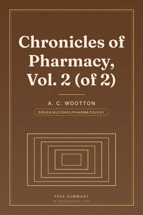 Cover of Chronicles of Pharmacy, Vol. 2 (of 2)