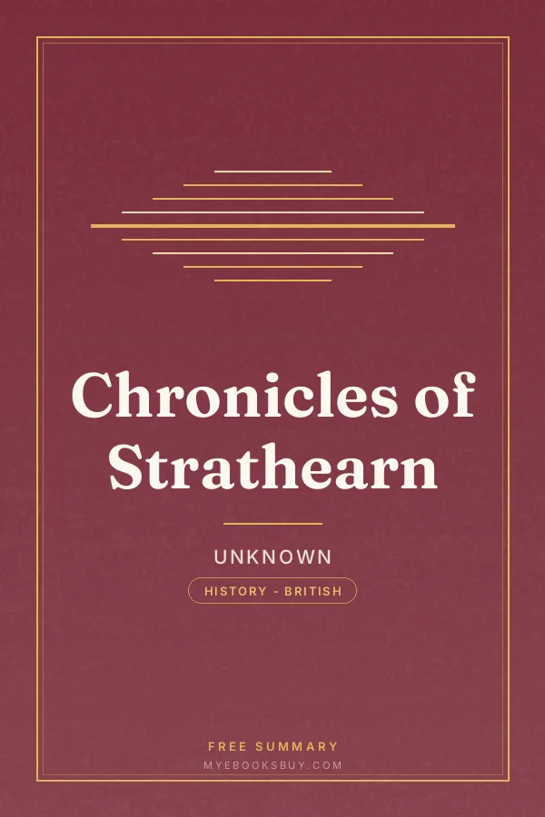Cover of Chronicles of Strathearn