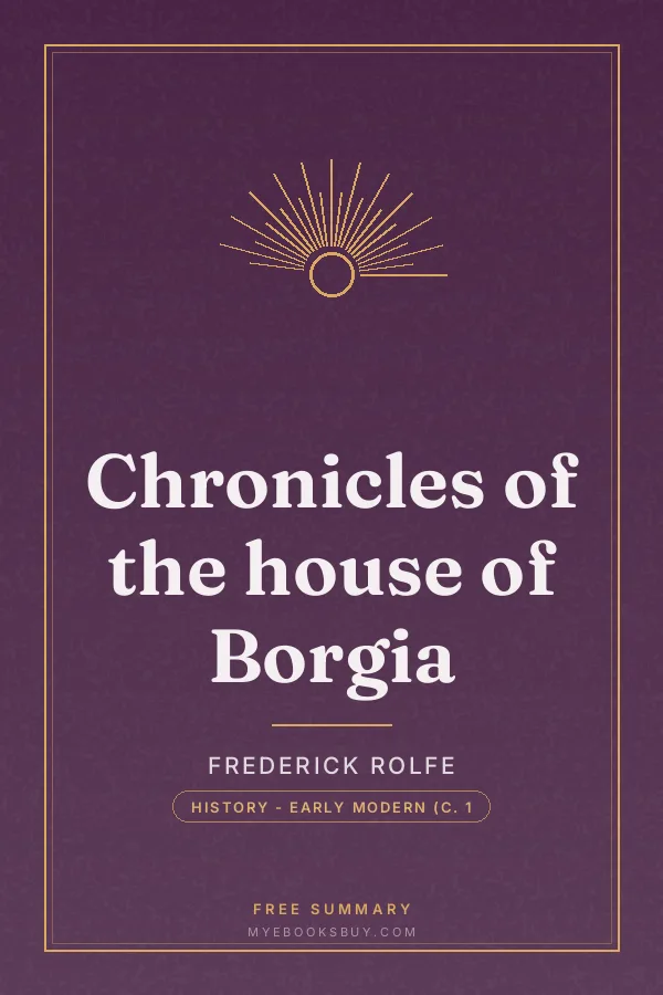 Cover of Chronicles of the house of Borgia