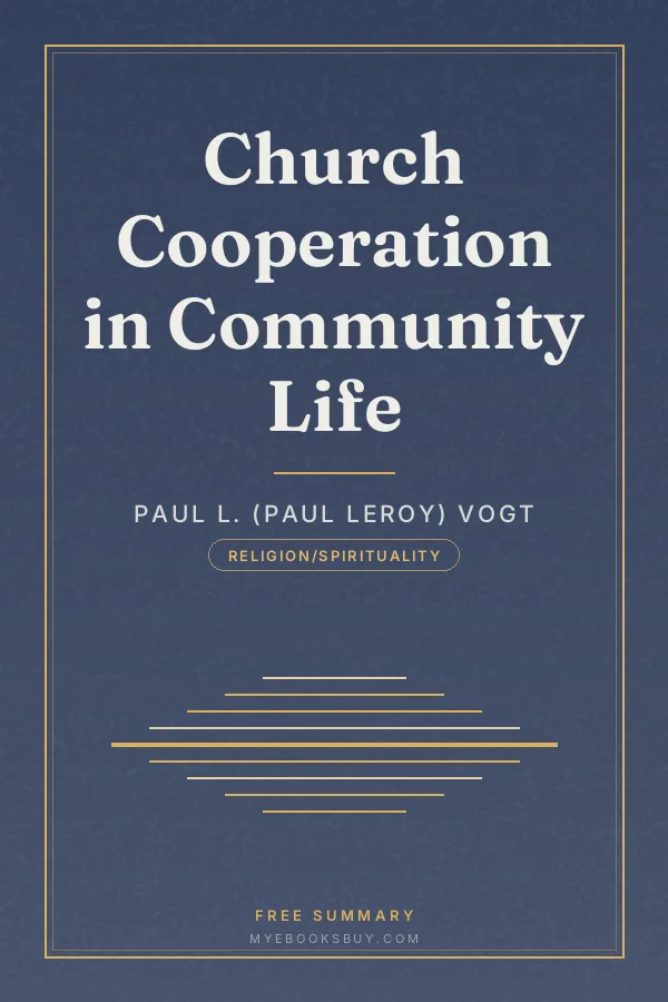 Cover of Church Cooperation in Community Life